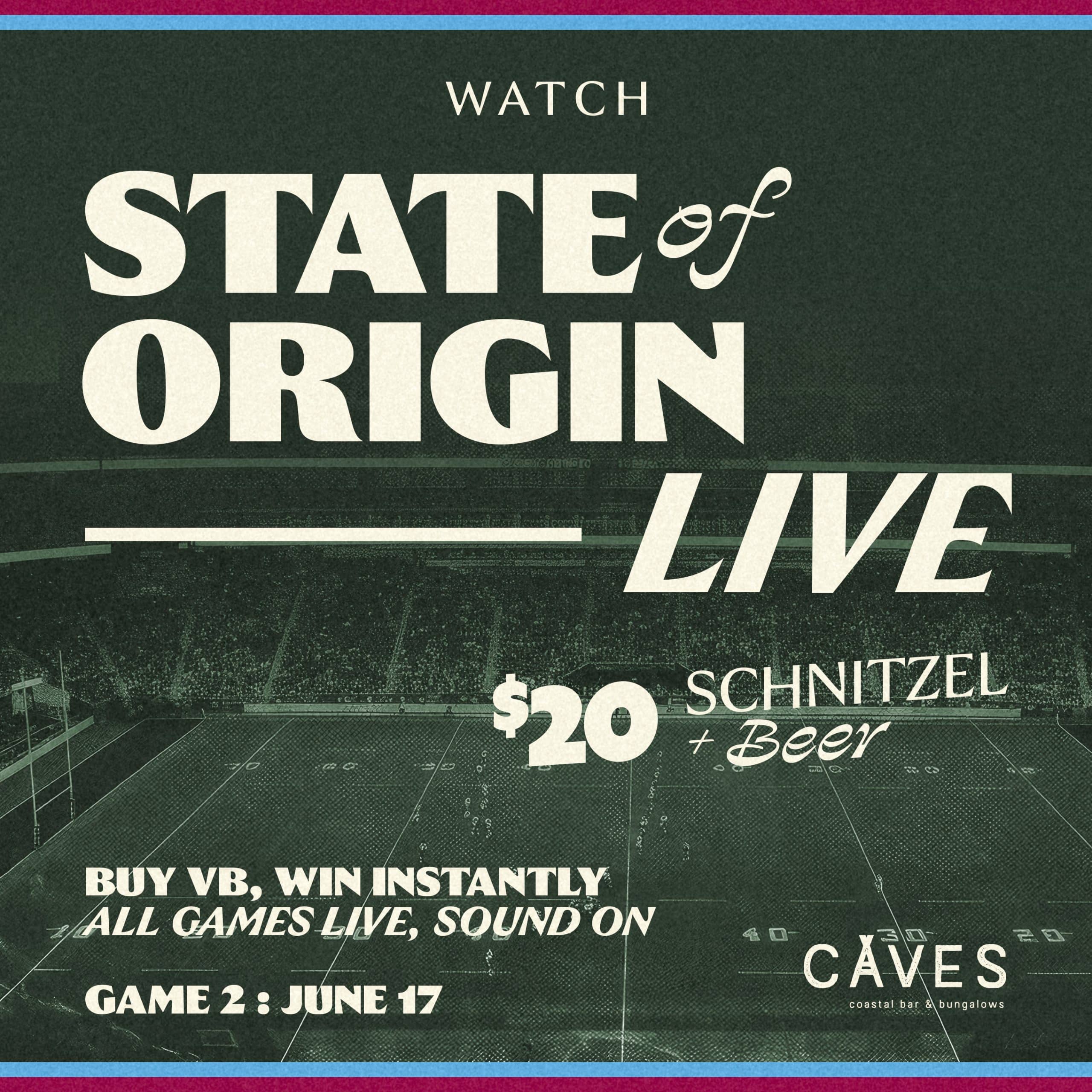 State of Origin: Game Two 2 Caves SOO Game Two scaled